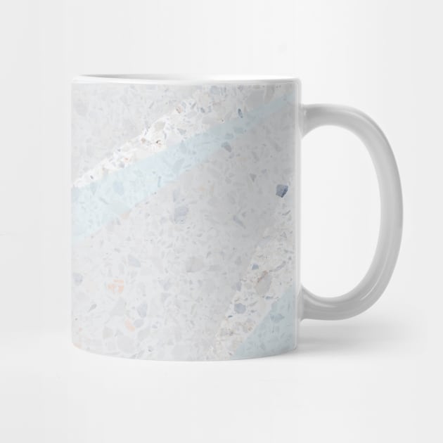 Terrazzo Poster XI Graphic Pastel Triangles by fivemmPaper